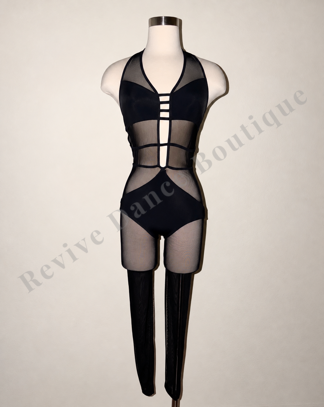 L.A Dance Design Black Mesh Cutout Costume – AXS