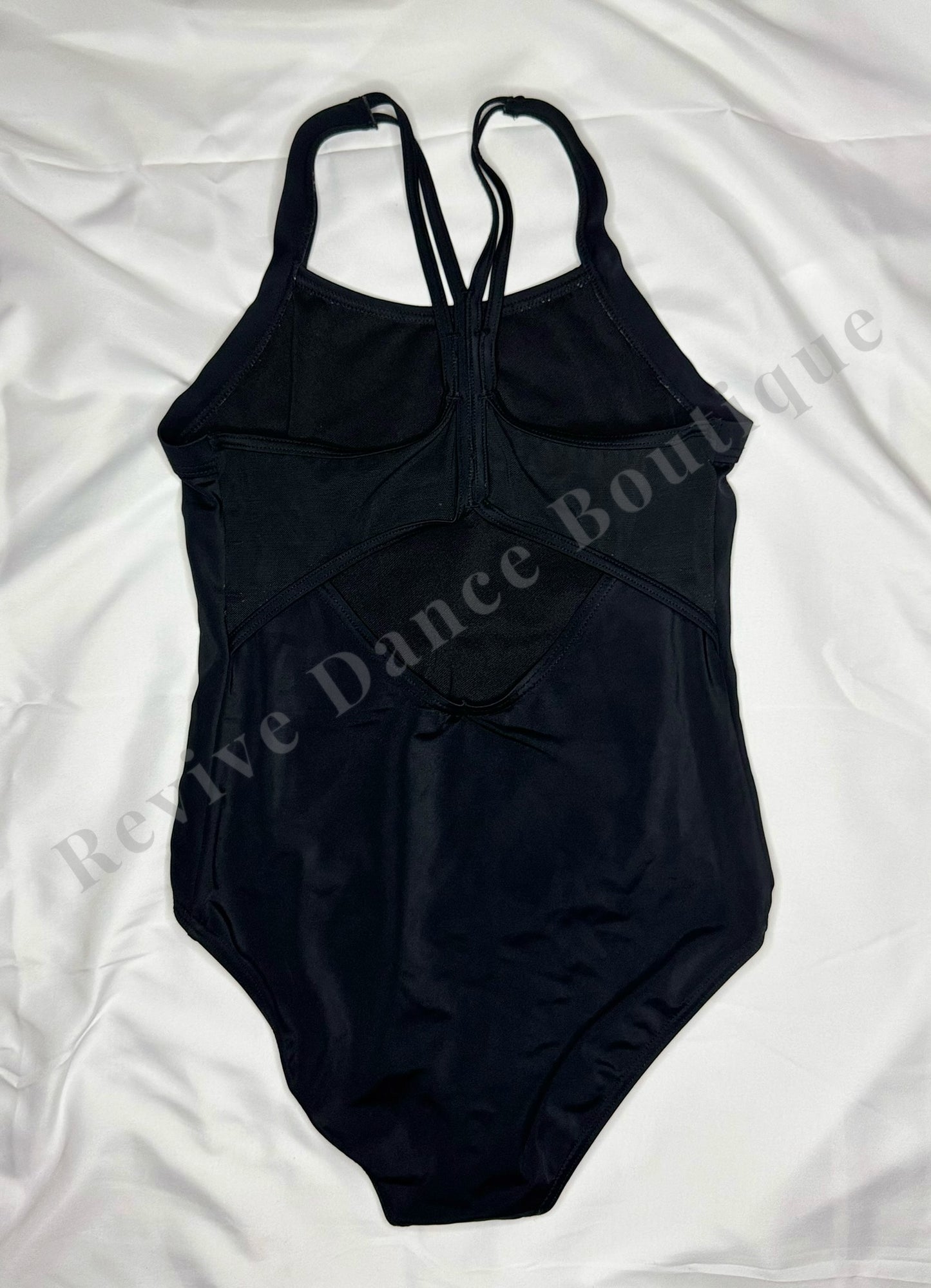 Balera Double-Strap Camisole Leotard – Black – CL