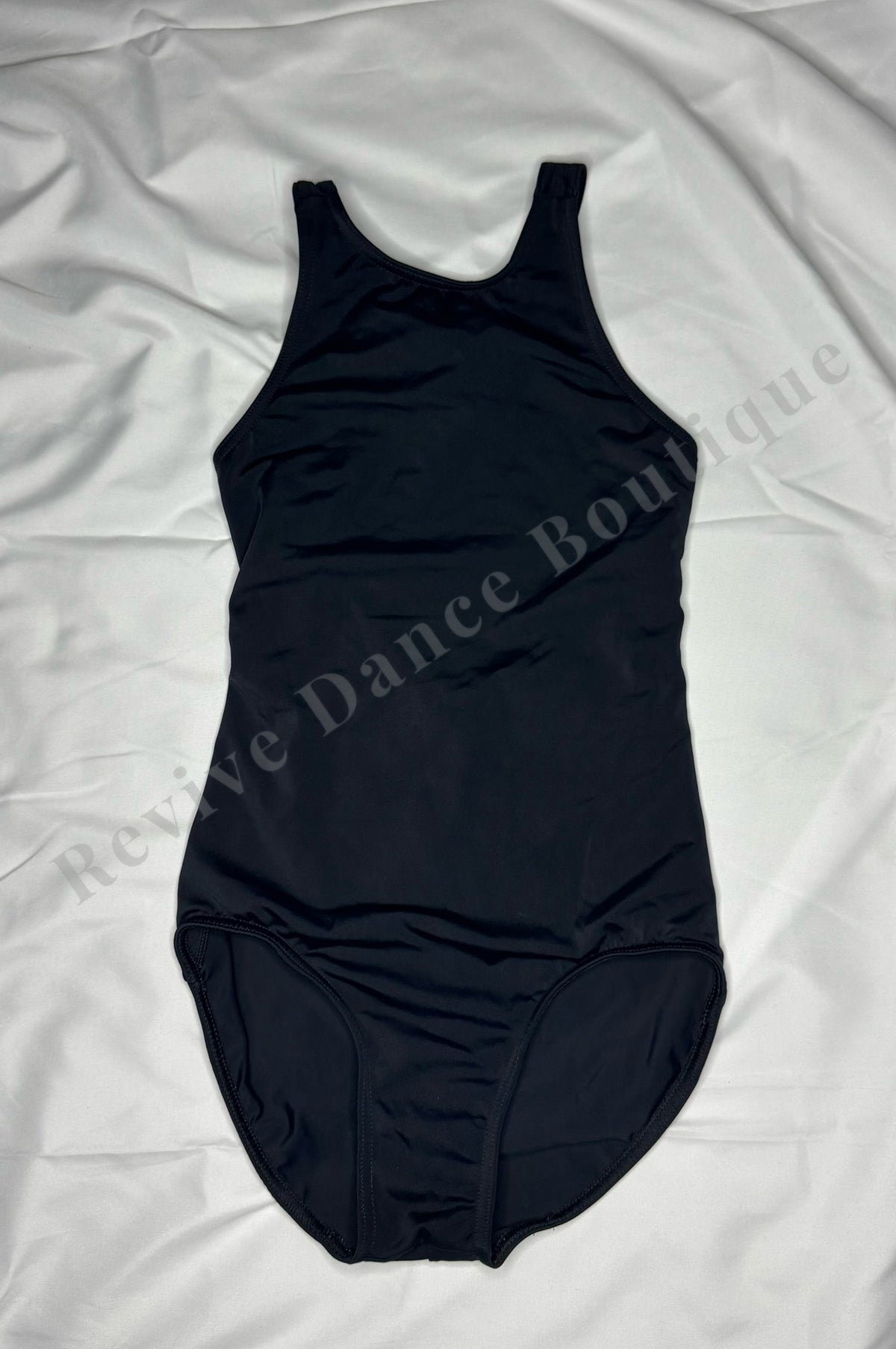 Balera Racerback Tank Leotard – Black – CM