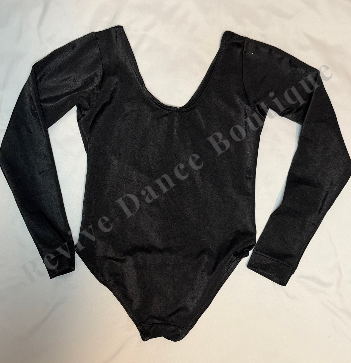 Capezio Long Sleeve Leotard – Black – CS