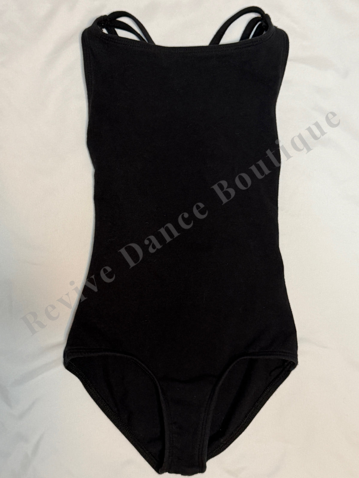 Theatricals Strappy Back Leotard – Black – CS