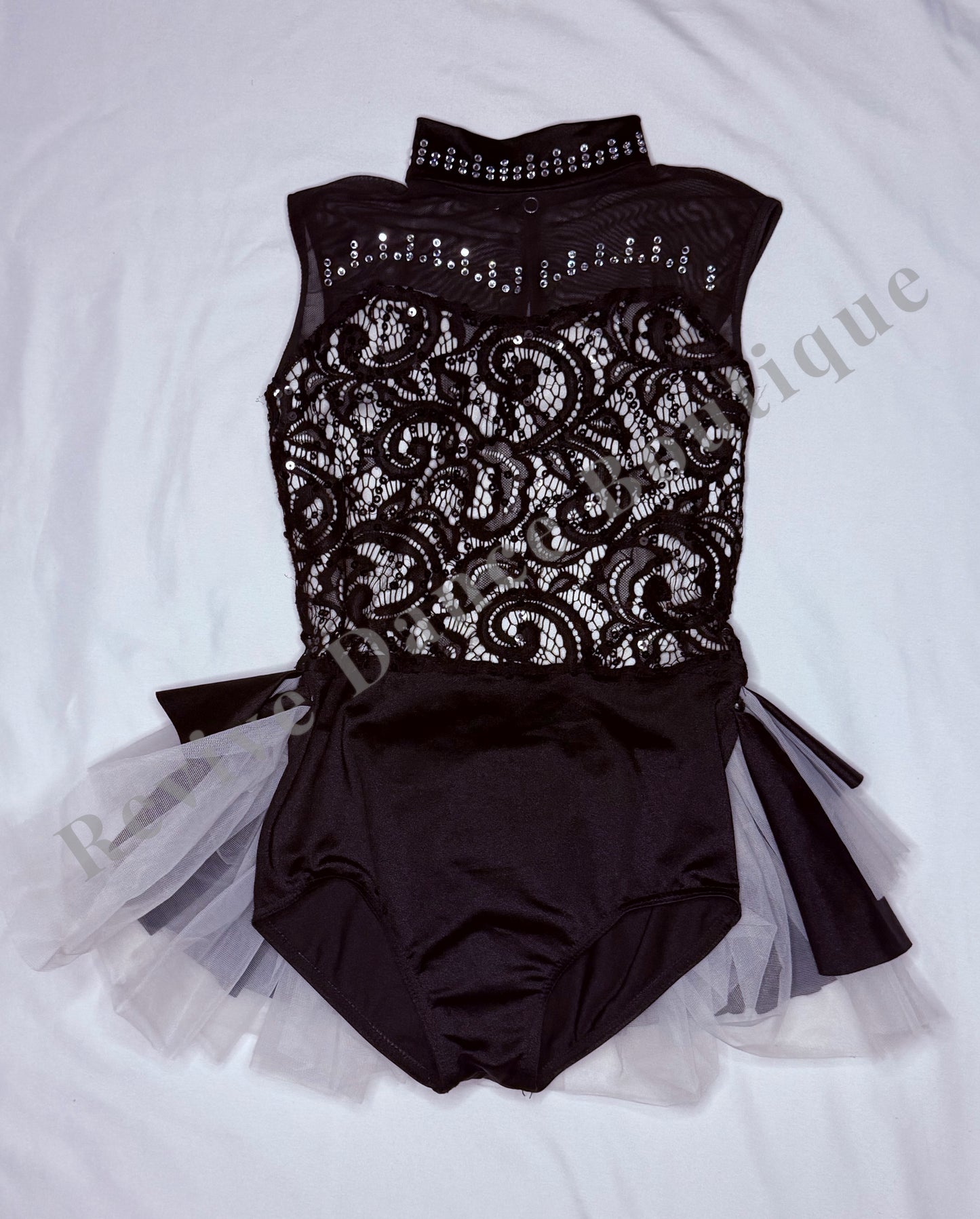 Weissman Lace & Tulle Costume – Black/White – CL