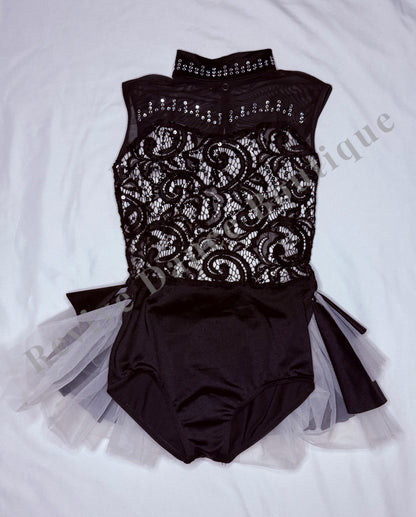 Weissman Lace & Tulle Costume – Black/White – CL