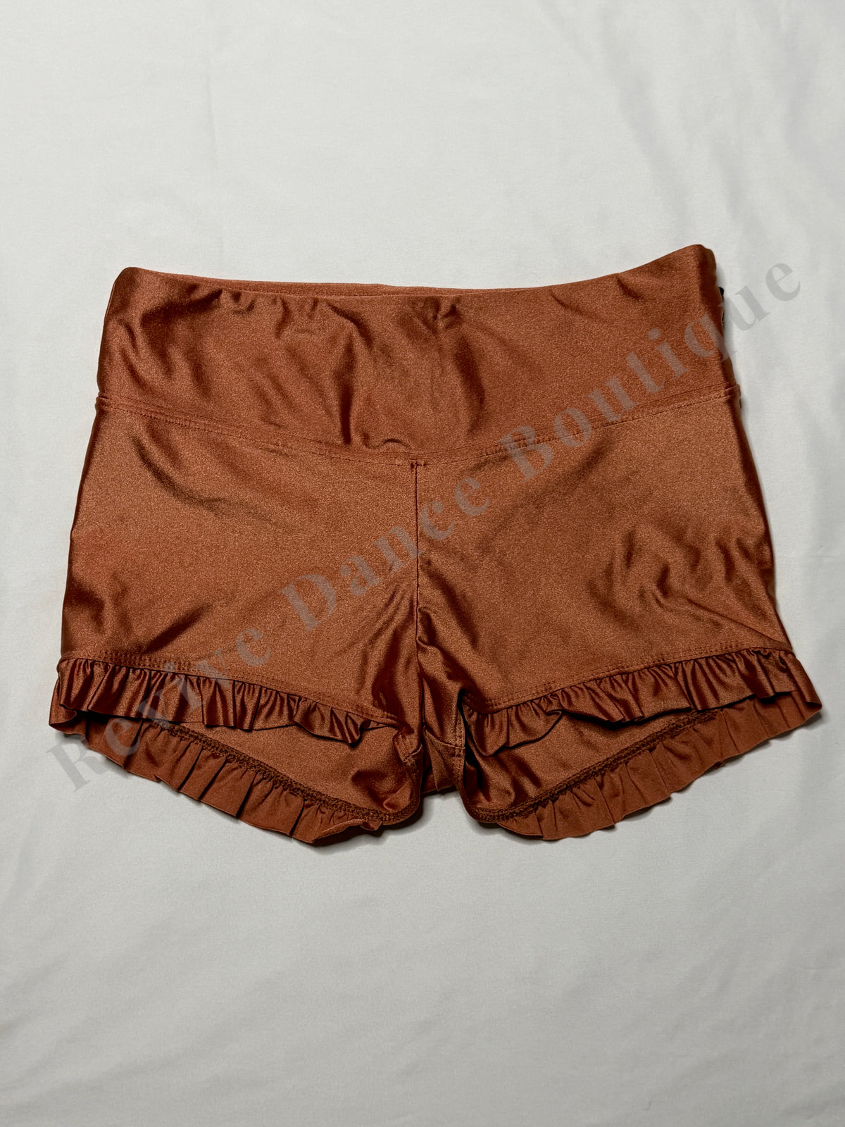 Tiger Friday Ruffle Dance Shorts – Rust – AM