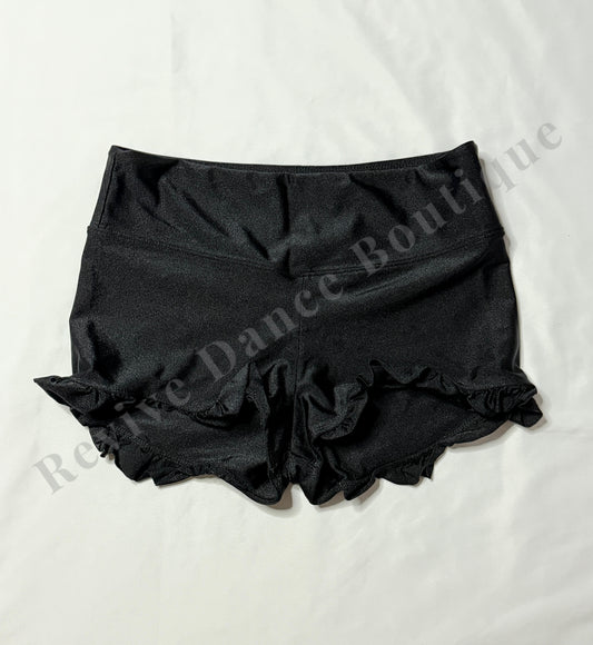 Tiger Friday Ruffle Dance Shorts – Black – AM