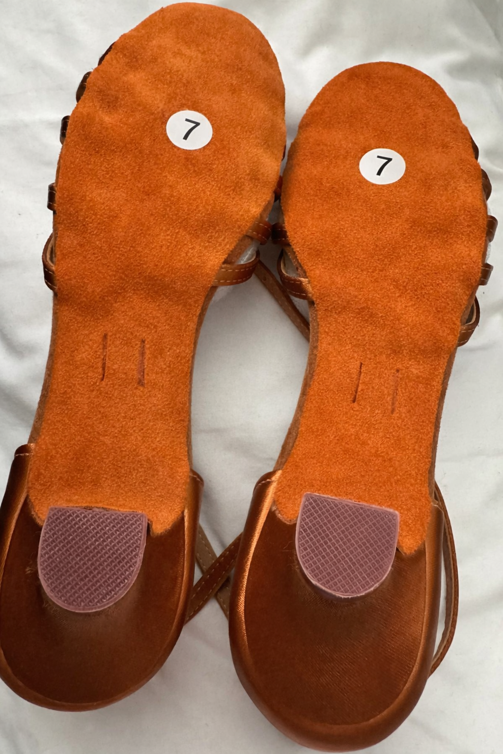 Ballroom Dance Heels – Brown Suede Sole – Women’s 7 (NWT)