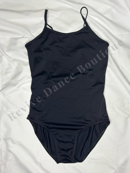 Balera Camisole Leotard with Scoop Back – Black – CL