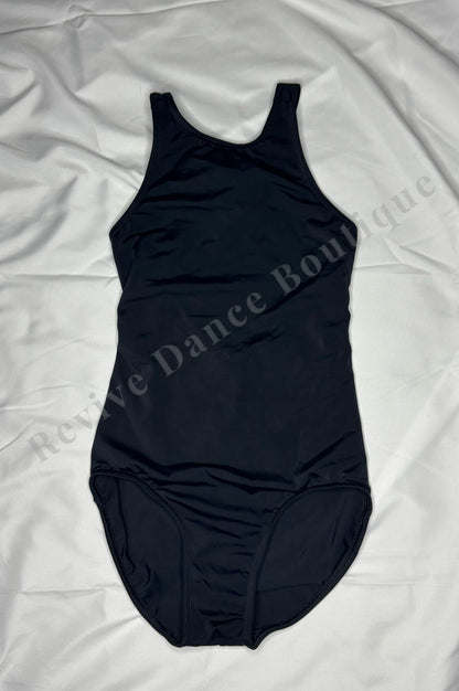 Balera Racerback Tank Leotard – Black – CM