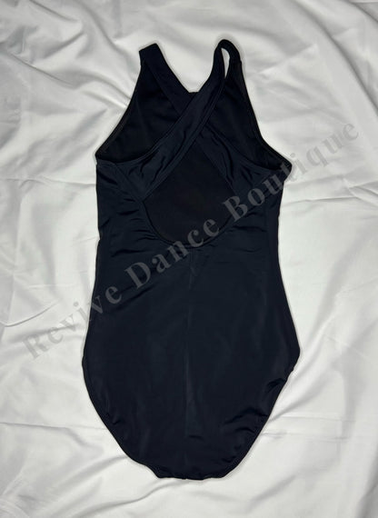 Balera Racerback Tank Leotard – Black – CM